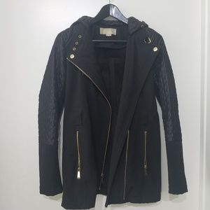 Michael Kors quilted fleece lined jacket xs